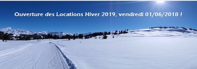 Ouverture des locations hiver 2019 aux Saisies & Dates des ouvertures domaines skiables